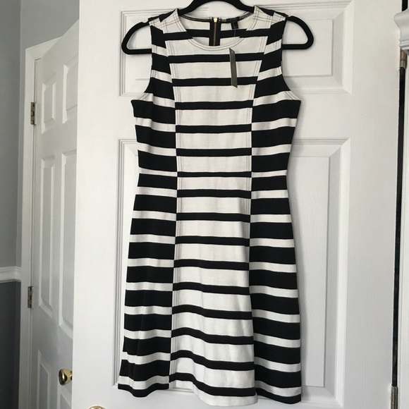 Jcrew Colorblock Stripe Dress - Picture 2 of 6